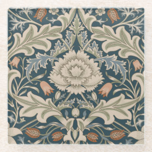 William Morris Severn Blumengarten Flower Classic Glasuntersetzer