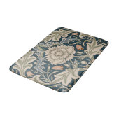 William Morris Severn Floral Garden Blume Classic Badematte (Schrägansicht)