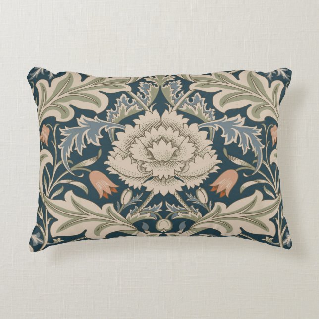 William Morris Severn Floral Garden Blume Classic Dekokissen (Vorderseite)