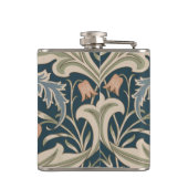 William Morris Severn Floral Garden Blume Classic Flachmann (Rückseite)