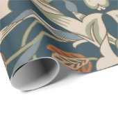 William Morris Severn Floral Garden Blume Classic Geschenkpapier (Rolleneckpunkt)