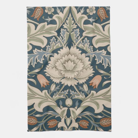 William Morris Severn Floral Garden Blume Classic Geschirrtuch (Vertikal)