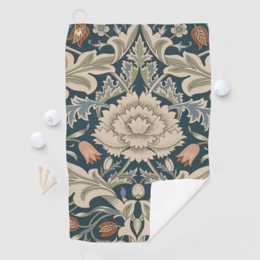William Morris Severn Floral Garden Blume Classic Golfhandtuch (Insitu)