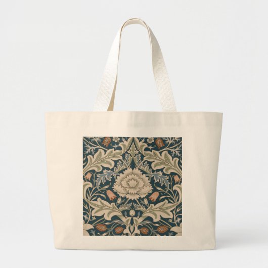 William Morris Severn Floral Garden Blume Classic Jumbo Stoffbeutel (Vorne)