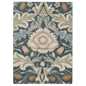 William Morris Severn Floral Garden Blume Classic Klemmbrett (Rückseite)