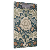 William Morris Severn Floral Garden Blume Classic Klemmbrett (Rechts)