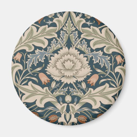 William Morris Severn Floral Garden Blume Classic Magnet (Vorne)