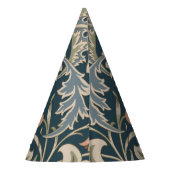 William Morris Severn Floral Garden Blume Classic Partyhütchen (Rückseite)
