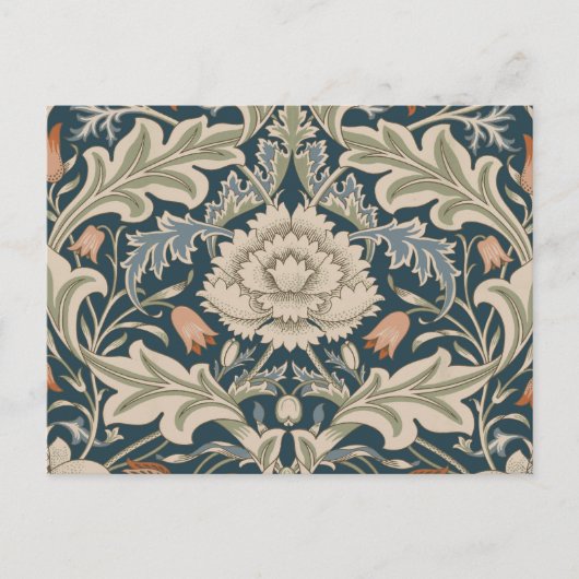 William Morris Severn Floral Garden Blume Classic Postkarte (Vorderseite)