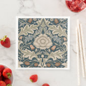 William Morris Severn Floral Garden Blume Classic Serviette (Beispiel)