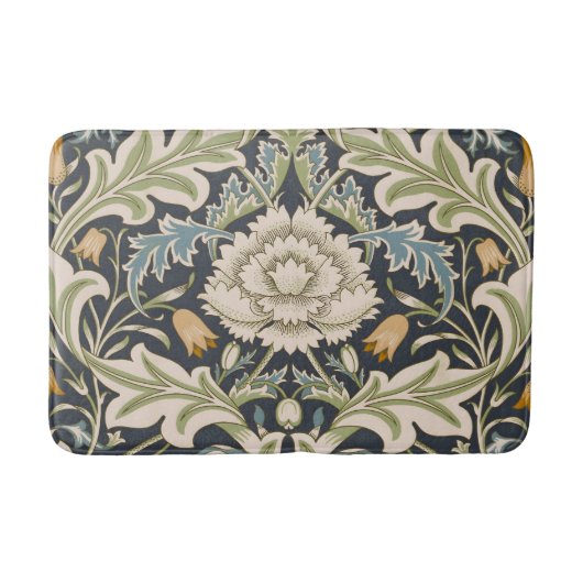 William Morris Severn Floral Pattern Classic Badematte (Vorderseite)