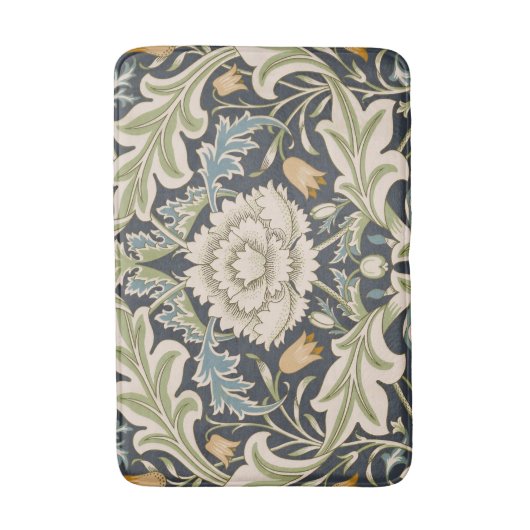 William Morris Severn Floral Pattern Classic Badematte (Vorderseite Vertikal)