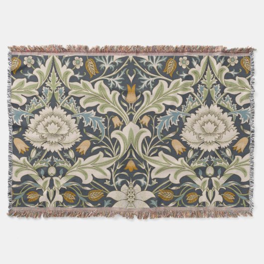 William Morris Severn Floral Pattern Classic Decke (Vorderseite)