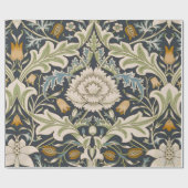William Morris Severn Floral Pattern Classic Geschenkpapier (Flach)