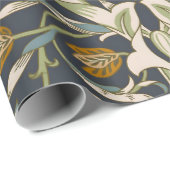 William Morris Severn Floral Pattern Classic Geschenkpapier (Rolleneckpunkt)