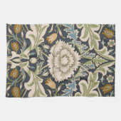William Morris Severn Floral Pattern Classic Geschirrtuch (Horizontal)