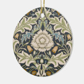 William Morris Severn Floral Pattern Classic Keramik Ornament (Links)
