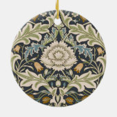 William Morris Severn Floral Pattern Classic Keramik Ornament (Hinten)