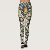 William Morris Severn Floral Pattern Classic Leggings (Rückseite)