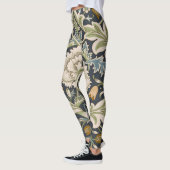 William Morris Severn Floral Pattern Classic Leggings (Links)