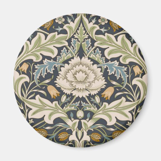 William Morris Severn Floral Pattern Classic Magnet (Vorne)