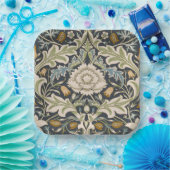 William Morris Severn Floral Pattern Classic Pappteller (Party)