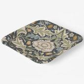 William Morris Severn Floral Pattern Classic Pappteller (Gewinkelt)