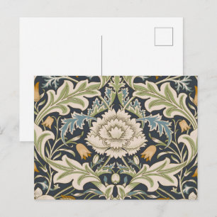 William Morris Severn Floral Pattern Classic Postkarte