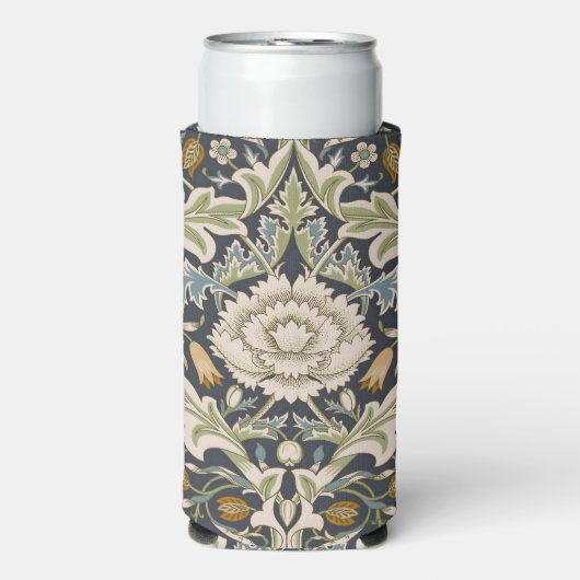 William Morris Severn Floral Pattern Classic Selters Dosenkühler (Seltzer Vorderseite)
