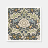 William Morris Severn Floral Pattern Classic Serviette (Vorderseite)