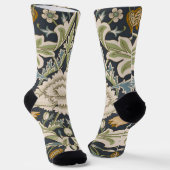 William Morris Severn Floral Pattern Classic Socken (Gewinkelt)