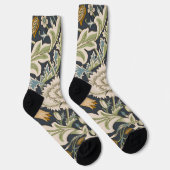 William Morris Severn Floral Pattern Classic Socken (Rechts)