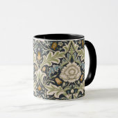 William Morris Severn Floral Pattern Classic Tasse (VorderseiteRechts)