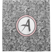 WILLIAM MORRIS SHOWER CURTAIN BLÄTTER