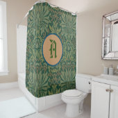 William Morris SHOWER CURTAIN CUSTOM INITIAL Duschvorhang (Beispiel)