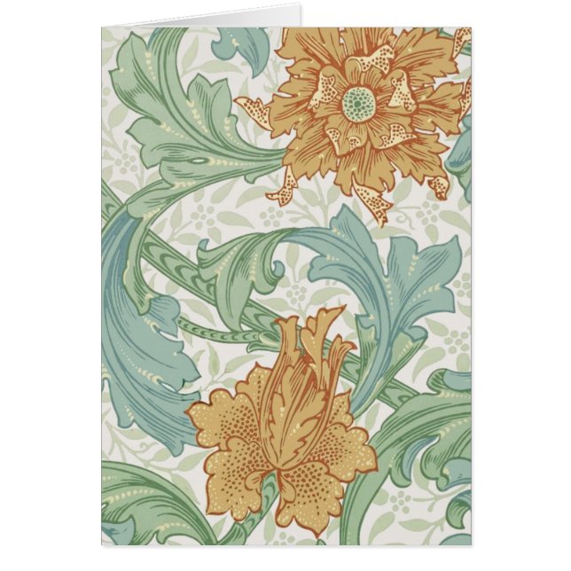 William Morris Single Stem Floral Pattern (Vorne)
