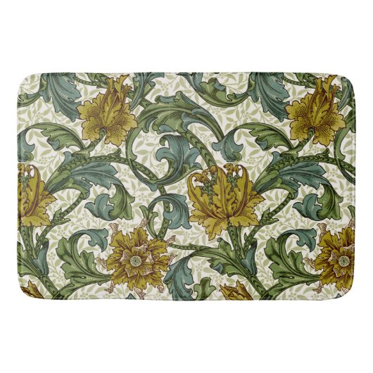 William Morris Single Stem Floral Pattern Badematte (Vorderseite)