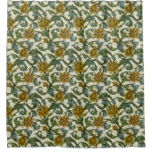 William Morris Single Stem Floral Pattern Duschvorhang (Vorderseite)