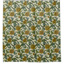 William Morris Single Stem Floral Pattern