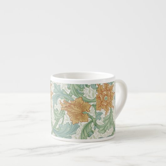 William Morris Single Stem Floral Pattern Espressotasse (Vorderseite Rechts)
