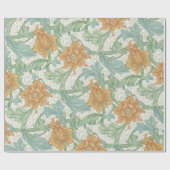 William Morris Single Stem Floral Pattern Geschenkpapier (Flach)