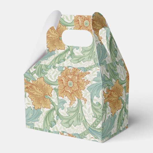 William Morris Single Stem Floral Pattern Geschenkschachtel (Rückseite)