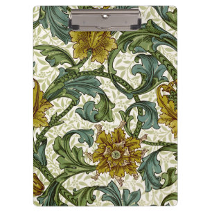 William Morris Single Stem Floral Pattern Klemmbrett