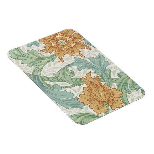 William Morris Single Stem Floral Pattern Magnet (Rechte Seite)