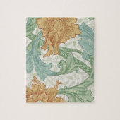 William Morris Single Stem Floral Pattern Puzzle (Vertikal)