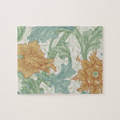 William Morris Single Stem Floral Pattern Puzzle (Horizontal)
