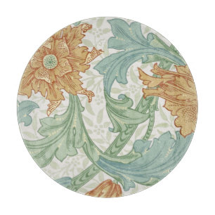 William Morris Single Stem Floral Pattern Schneidebrett