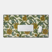 William Morris Single Stem Floral Pattern Schreibtischunterlage (Tastatur & Maus)