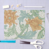William Morris Single Stem Floral Pattern Seidenpapier (Handwerk)