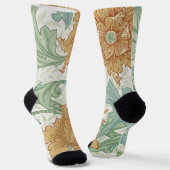 William Morris Single Stem Floral Pattern Socken (Gewinkelt)